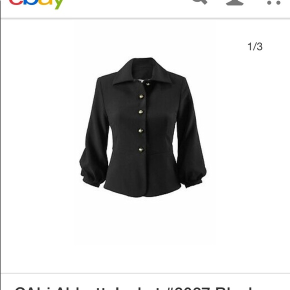 CAbi Abbot blazer size 8 - Picture 2 of 6